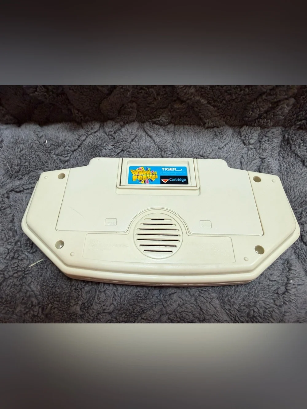 Vintage Tiger Electronics Wheel of Fortune Handheld Game (1995) – Tested-video